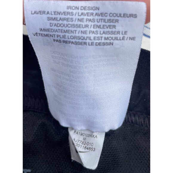 Nike Dri-Fit Women's Medium Med M Black Mesh Cycling lined Running Shorts - Picture 4 of 12